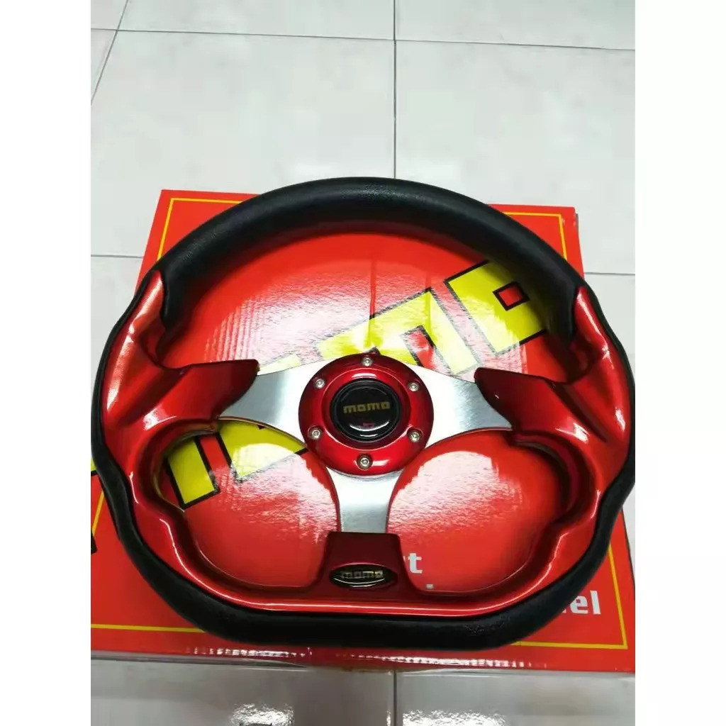 Flat bottom MOMO Steering Wheel